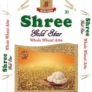 shree gold star whole wheat atta